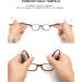 SKYWAY 5 Pack Reading Glasses - Blue Light Blocking Lightweight Anti-Glare Readers for Men & Women 2.0x Diopter - International Shipping Available - Buy Online on GoSupps.com