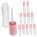 Gatuida 12 Pi ces Tubes L vres Flacons De Soin L vres Tubes Vides Supports Pour Gloss Flacons De Gloss Portables