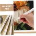 STOBAZA 2pcs Baking Pigment Pen Edible Pigment Pen Edible Markers for Cookie Cake Pens White Plastic - Buy Online on GoSupps.com