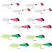 Shad Darts - 3, 6 or 12 Pack (Multiple Colors/Weights) Assorted 12 pack