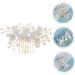 Ipetboom Bridal Comb Pearl Headpiece for Wedding Flower Pearl Hair Accessories Hair Side Comb Wedding Hair Accessories Bride Hair Accessory Bride Headpiece Miss New Chinese Style Hair Comb - Buy Online on GoSupps.com