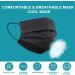 EHH Black Disposable Face Masks  Individually Wrapped  Breathable Face Mask for Men Women  3- Ply  Comfortable Adult Masks with Adjustable Nose Wire & Elastic Ear Loop 50 Pcs  Black Adult-black - Buy Online on GoSupps.com