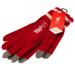 EPL Liverpool FC Adult Knitted Gloves Touchscreen Compatible Authentic Red Red/Outing Solids (Getaway Solids)