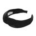 Buy Axy Headband with Sophisticated Knots - Elegant Black Hair Accessory | International Shipping Available - Buy Online on GoSupps.com
