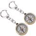 Vintage Pocket Compass Keychain - Mini Durable Compass Set (2 Pieces) for Friends & Family - Perfect Gift for Adventurers - Buy Online on GoSupps.com