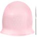 Silicone Highlight Cap Reusable Highlight Hair Cap Salon Hair Coloring Dye Cap with Hooks for Women Girls Dyeing Hair (Pink)