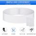 MTLEE Disposable Spa Facial Headbands - 12 Pack White | Convenient Closure for Women, Girls, Salons - Spa Essentials - Buy Online on GoSupps.com
