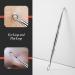 BEZOX Blackhead Remover Tools Pore Extractor Kit Set of 3 Stainless Pimple Popper Facial Tools with Metal Storage Case 3 pcs 1.0 - Buy Online on GoSupps.com