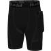 Runhit Youth Boys Compression Shorts - Performance Athletic Base Layer with Side Pocket - Black XS - Buy Online on GoSupps.com