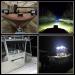 Shangyuan Pontoon Boat Docking Light Set - Marine LED Lights for Kayak, Bass, Jon Fishing Boat - 2pcs 18w 6Led White Lights - Buy Online on GoSupps.com