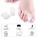 12 Set Silicone Gel Toe Spreaders - Soft & Comfortable Toe Separators for Hallux Valgus Overlapping Toes & Corns - Includes S M & L Sizes - Buy Online on GoSupps.com
