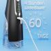Powerful Electric Mouth Shower | 4 Modes & Nozzles | Wireless IPX7 Waterproof Oral Cleaner | 310ml Removable Tank for Travel & Home - Buy Online on GoSupps.com