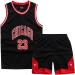 Shop Little Boys 2 Piece Sleeveless Basketball Jersey & Pants Set - 11 Years - Black - International Shipping Available - Buy Online on GoSupps.com