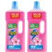 Flash All Purpose Liquid Cleaner Floor Cleaner 2Pk x 1.5L Cherry Blossom Scent with Febreze freshness