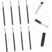NOLITOY 12pcs Applicator Eyebrow Brush Mini Concealer Wooden Liner Premium Quality for Bridegroom 16.00X0.20X0.20CM Black - Buy Online on GoSupps.com