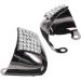 Sherchpry High Heels Toe Covers - 2 Pairs Leather Protectors for Weddings & Graduations | Pointed Tip Metal Sleeves & Boot Accessories - Buy Online on GoSupps.com