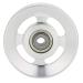 Yosoo fitness belt pane wheel universal aluminum alloy warehouse strap pane wheel gym diameter 90mm & 115mm for training strength training accessories diameter 90mm