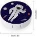 Astronaut & Planets Cute Contact Lens Case - Portable Round Storage Box with Mirror for Travel & Daily Use - Buy Online on GoSupps.com
