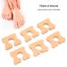 Silicone Toe Separators - Individual Toe Separators for Friction Reduction & Overlapping Toe Prevention - Perfect for Pedicures - Buy Online on GoSupps.com