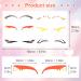 24 Pair Holographic Eyeliner Stickers - Colorful Self-Adhesive Eyes Stickers for Rave Party & Festival Decorations | 4 Exciting Styles - Buy Online on GoSupps.com