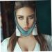 WOONEKY 1pc Thin Face Belt Face Lifting Belt Lift Mask Tightening Band Strap Graphene Green 60X10.5X1cm Green - Buy Online on GoSupps.com