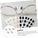 Lurrose 20 Leaves Sponge Nose Protection Pads for Glasses & Sunglasses - EVA Cushion Nose Pads Repair Set in Sorted Colors - Buy Online on GoSupps.com