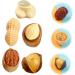 WHAMVOX 15pcs Simulated Nut Snack Toy Doll House Doll Food DIY Simulated Nuts Tiny Food Mini Resin Suite 2.90X1.40X1.40CM - Buy Online on GoSupps.com