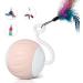 Interactive Remote Control Cat Toy with LED Light - Electric Automatic Toy for Indoor Cats - Includes 3 Feathers & USB-C Charging Cable (Pink) - Buy Online on GoSupps.com
