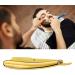 Buy Manual Razor Folding Handle Barber Shaving Tool - Golden Hair Trimmer & Beard Set International Shipping Available - Buy Online on GoSupps.com