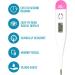 Digital Basal Body Thermometer for Ovulation Tracking and Fertility - Oral Thermometer with Beeper and Memory for Natural Family Planning - Buy Online on GoSupps.com