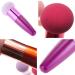 2Pcs Makeup Sponge Set with Handle Case - Facial Foundation & Blending Sponges for Liquid and Powder Makeup - Buy Online on GoSupps.com