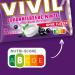 Vivil Currant Mint Pastilles - Sugar-Free & Vegan | 20x3 Pack of Fruity Rolls (60 Rolls 28g Each) - International Shipping Available - Buy Online on GoSupps.com