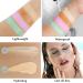4 Pcs Color Corrector & Full Coverage Liquid Concealer Set | Moisturizing Lightweight Formula | Waterproof Green & Purple Correcting Concealer for Dark Circles & Dry Skin - Buy Online on GoSupps.com