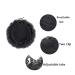 Afro Puff Drawstring Ponytail - Synthetic Curly Hair Extension | Natural Look (Black) - Buy Online on GoSupps.com