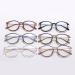 Buy SERONI Tr90 Round Blue Light Blocking Glasses for Men & Women - Anti UV Ray Computer Reading Glasses | 50mm Gray Frame - International Shipping Available - Buy Online on GoSupps.com