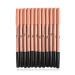 miduoidn 12 Pieces Eye Brown Pencil Double-headed Eyes Liner Concealer Pen Set Smudge-proof Make Up Presents for Professionals Brown Beige