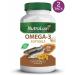NutruLux Omega-3 1000mg Fish Oil Halal Vegan Gelatin Free Softgels - Heart Health Supplement with Essential Fatty Acids - 1000mg Fish Oil Softgels - Halal Certified - Gelatin-Free Capsules 120 Softgels (Pack of 2) - Buy Online on GoSupps.com