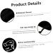 HAPINARY 5 Pcs Hair Dryer Storage Bag Make Hair Straightener Bag Hair Styling Bag Hair Tool Flannel Black - Buy Online on GoSupps.com