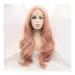GJBXP Hairpieces Wig Long Curly Wave Hair High-Temperature Chemical Fiber Silk Lace Front Wig Easy Care 26 Inches