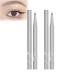 PARWENE Double Tip Lower Eyelash Pencil  Waterproof Liquid Eyeliner (Black+Black)