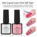 TopDirect Nail Stamping Gel Polish Kit - 8 Colors + 4 Templates + Stamper with Scrapers - Nail Art Manicure Tool Set (Pack of 8) - Buy Online on GoSupps.com