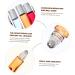 FRCOLOR 10-Pack 30ml Roller Bottles for Essential Oils - Glass Ball Massage Bottles - Perfect for Packaging & Sub-Packaging - Buy Online on GoSupps.com