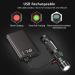 USB Rechargeable Magnetic LED Flashlight 2000LM - Waterproof, Zoomable, Super Bright Tactical Flashlight with Cob Sidelight - 2 Pack of Small LED Flashlights for Camping & Emergencies - Buy Online on GoSupps.com