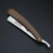 Men's Shaving Brush Razor with Box | Classic Wood Handle Barber Razor (Brown) - Premium Quality for Smooth Shaves - Buy Online on GoSupps.com