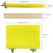 PINVNBY Bird Perch Stand Toy Natural Wooden Parrot Claw Sticks Budgie Playground Grinding Paw Cage Accessories Exercise Toy for Cockatiel Conure Parakeet - Buy Online on GoSupps.com