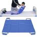 Positioning Bed Pad with Reinforced Handles 41.3" x 28.3" Patient Transfer Sheet Aid Assistant Reusable Waterproof for Body Lifting Turning Repositioning for Elderly Incontinence Caregiver