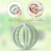 Aolso Silicone Baby Ball Bite Ring - BPA-Free Chew Toy for Infants - Safe Food-Grade Silicone Baby Toy in Green - Buy Online on GoSupps.com