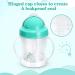 JOYWA Soft Spout Sippy Cup with Weighted Straw - Leak-proof, Spill-proof, Break-proof - 160ml Toddler Learner Cup for 6+ months (Green) - Buy Online on GoSupps.com