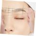 Beavorty 1Box tattoo thread ruler Eyebrow Makeup Tool Convenient Eyebrow Ruler eyebrow trimming 1 count (Pack of 1) Black - Buy Online on GoSupps.com