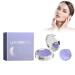 Grgowe Lavender Matte Powder Waterproof Facial Cosmetic Durable Oil Pressed Face Powder Lavender Oil Control Powder Matte Oil Control Powder
